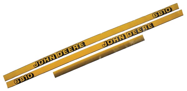 Kabine Aufkleberset "John Deere 6810" TR6810JD