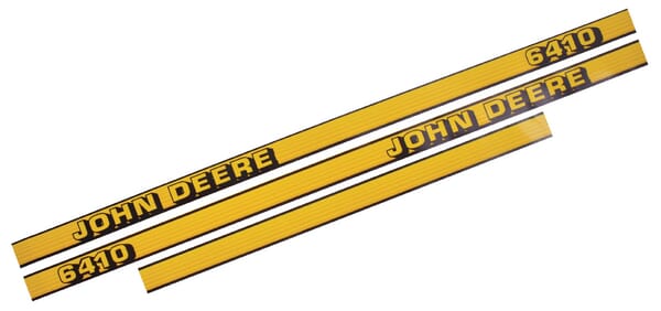 Kabine Aufkleberset "John Deere 6410" TR6410JD