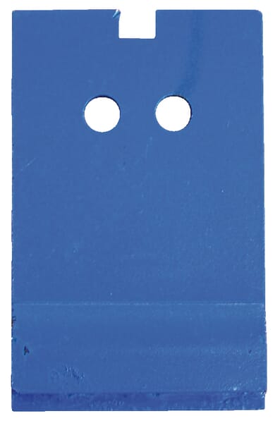 Frontansicht Lemken Abstreifer Hartmetall 60x94x5m