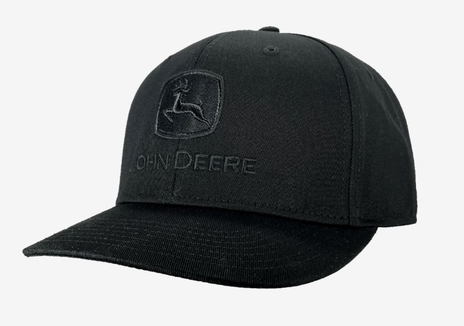 JOHN DEERE Cap Schwarz Logo