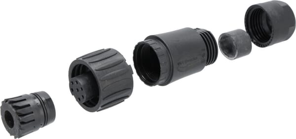 Kabeldose 7pol.Lötversion aus der Kategorie Frontladertechnik_Futtertechnik