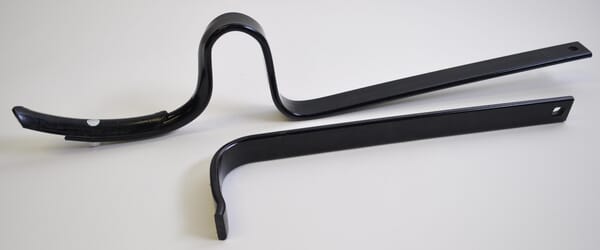 Frontansicht Lemken Spurlockererzinken kpl.