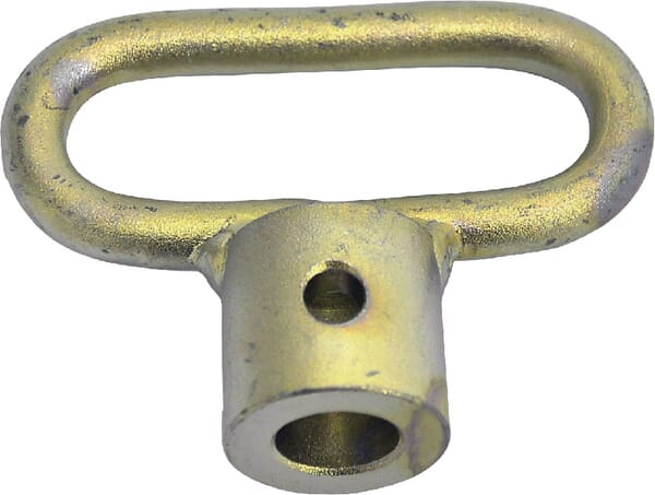 Frontansicht Lemken Handgriff mit Röhrchen D38/20