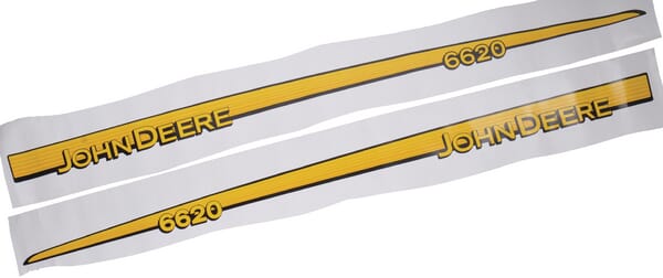 Kabine Aufkleberset "John Deere 6620" TR6620JD