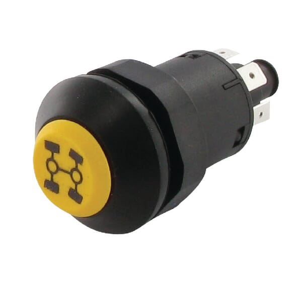 Kabine Druckschalter Allrad gelb 11175080PN