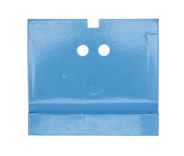 Frontansicht Lemken Abstreifer Hartmetall 105x5x94