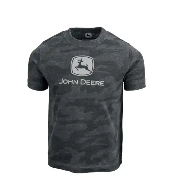 JOHN DEERE T-Shirt Kleinkinder Camouflage Schwarz