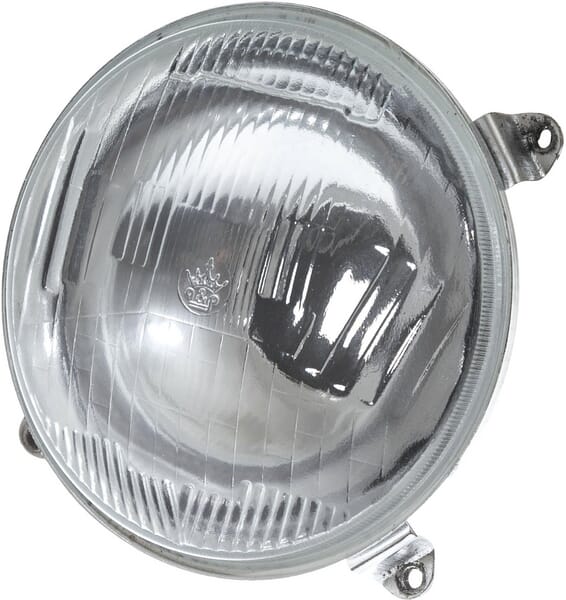 Beleuchtung Scheinwerfer Halogen, rund, transparent, angeschraubt, Bilux Vapormatic VPM3298