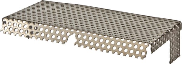 Frontansicht Lemken Lochblechklappe "K" 1x85x196