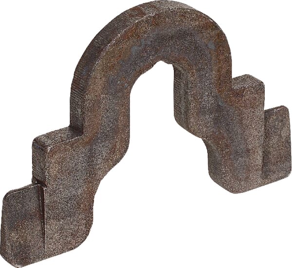 Frontansicht Lemken Hebel zur Zugfeder 10x93x140