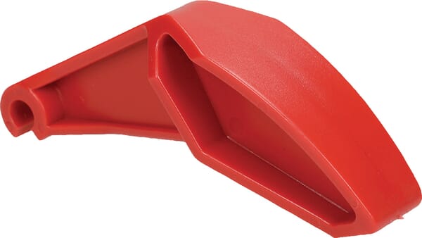 Frontansicht Lemken Aufsteckklappe rot