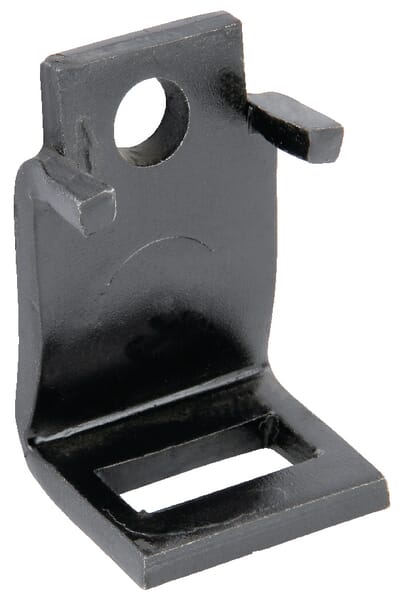 Frontansicht Lemken Zinkenbefestigung 27x10mm für