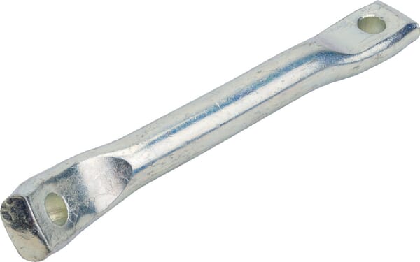 Frontansicht Lemken Streichblechstütze D22x190 RE