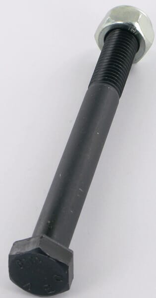 Sechskantschraube mit Kontermutter M14x140 aus der Kategorie Mulchgeräte und Wieseneggen
