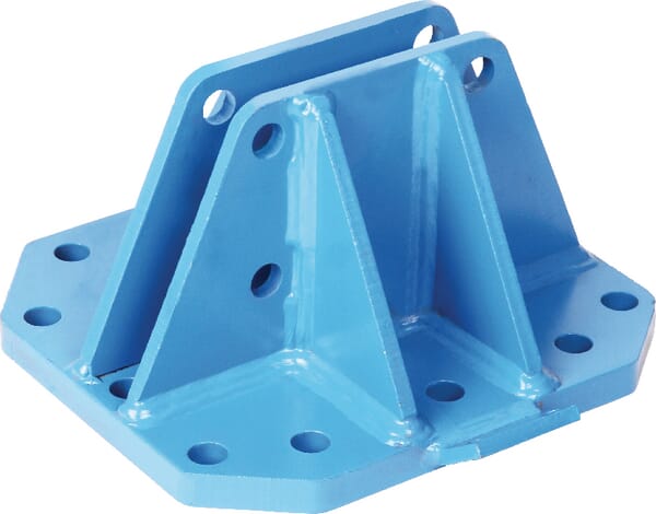 Frontansicht Lemken Halter für Zugöse