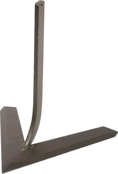 Frontansicht Lemken Hacke mit Schenkel, 320 mm