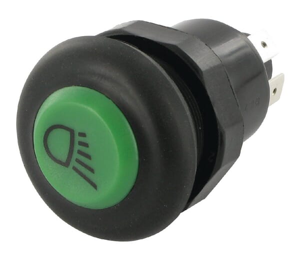 Kabine Druckschalte Arbeitsscheinwerfer grün 11110210PN