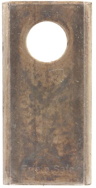 Mähmesser links / rechts 96x47x3 mm, Bohrung Ø 21 mm, geeignet für SIP, 25er-Packung aus der Kategorie Trommel- und Scheibenmähwerk