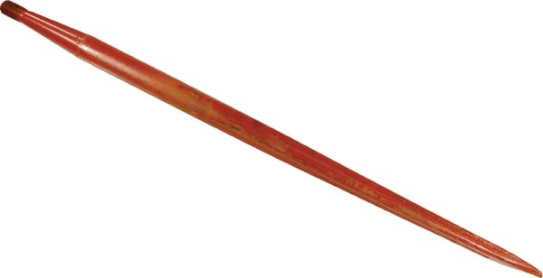 Laderzinken, gerade, Sternprofil 45x1020mm, spitze Spitze mit Mutter M27x1,5mm, rot aus der Kategorie Frontladertechnik_Futtertechnik