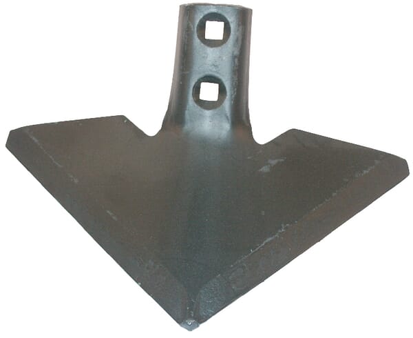 Frontansicht Lemken Gänsefußschar 30cm Cappon