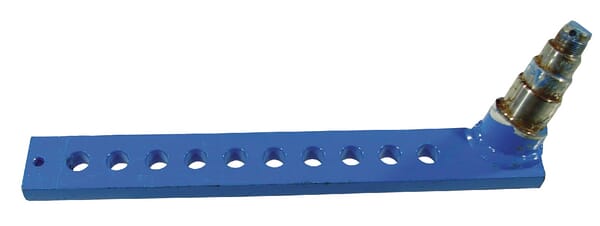 Frontansicht Lemken Scheibenträger mit Achse L.