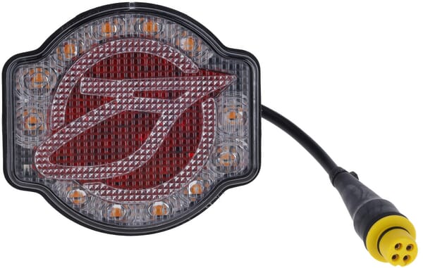 Frontansicht Lemken Rücklicht Bl.Br.S.K LED ML LI