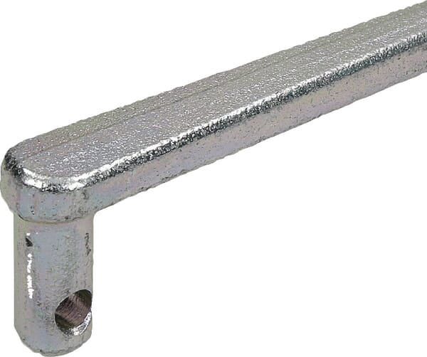 Frontansicht Lemken Lenker 20x6x250,5 2xZ12