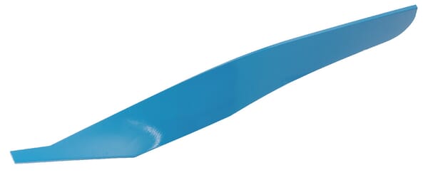 Frontansicht Lemken Streichblechstreifen 4 DMCS40