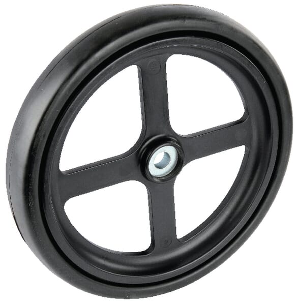 Frontansicht Lemken Stützrolle m. Buchse D340/13x5