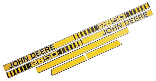 Kabine Aufkleberset "John Deere 2850" TR2850JD