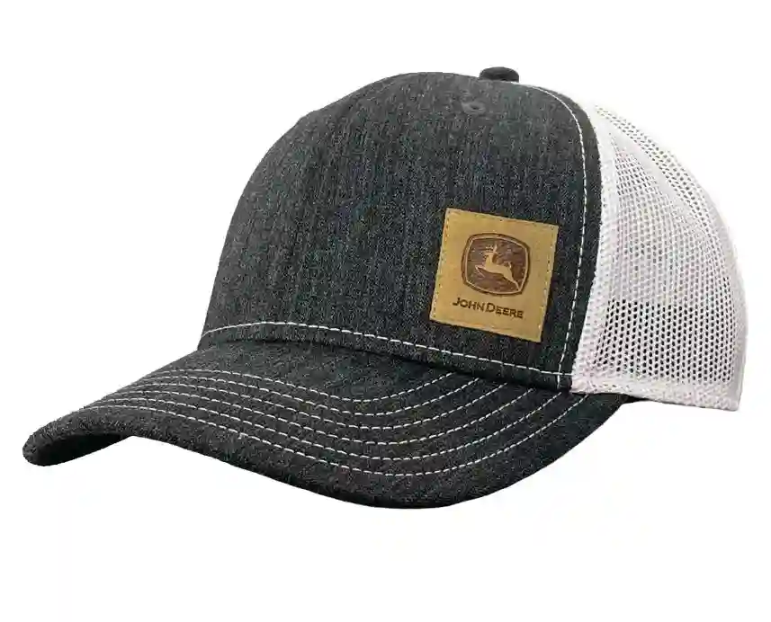 JOHN DEERE Trucker-Cap Schwarz mit weißem Mesh
