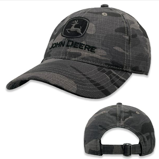 JOHN DEERE Cap Tarnfleckmuster Grau