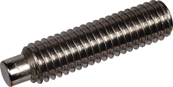 Frontansicht Lemken Bolzen mit Gewinde 6x25 DIN915