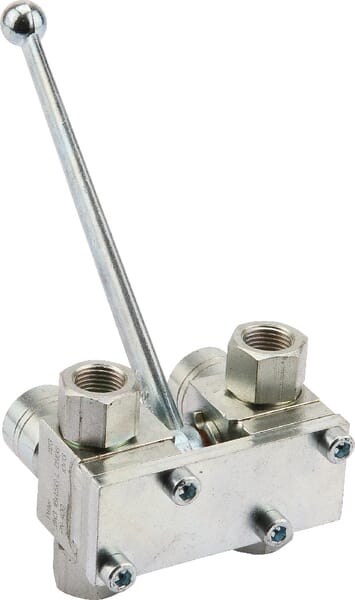 Frontansicht Lemken Wegeventil 6/2-L M16x1,5