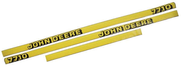 Kabine Aufkleberset "John Deere 7710" TR7710JD