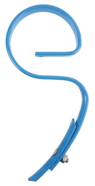 Frontansicht Lemken Garezinken mit Schar 25x8-P58/