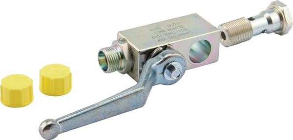 Frontansicht Lemken Kugelhahn HBPA 0602 M18x1,5 Zn