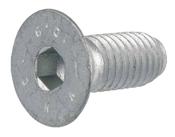 Frontansicht Lemken Senkschraube M8x20 10.9DIN7991