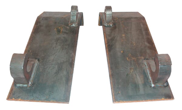 Hakensatz schwer mit Platte aus der Kategorie Frontladertechnik_Futtertechnik