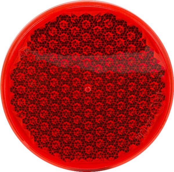 Frontansicht Lemken Rückstrahler rot selbstkl.