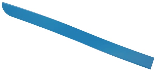 Frontansicht Lemken Streichblechstreifen 3 DMCS40