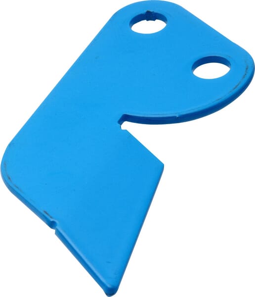 Frontansicht Lemken Abstreifer 62,5x3,0x131,2 Li.