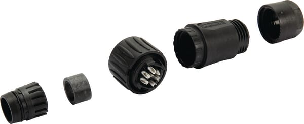 Kabelstecker 7pol.Lötversion aus der Kategorie Frontladertechnik_Futtertechnik