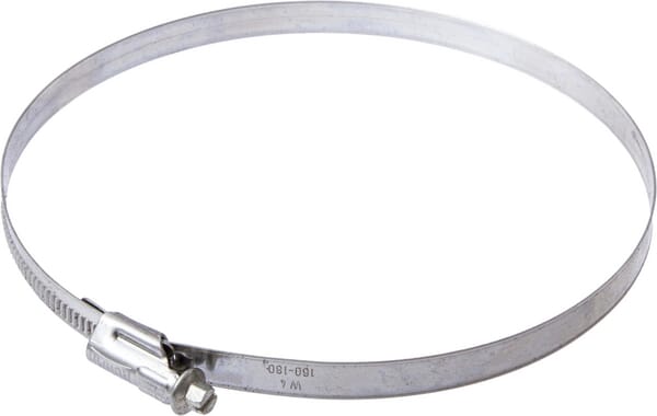 Frontansicht Lemken Schlauchklemme 160-180 V2A