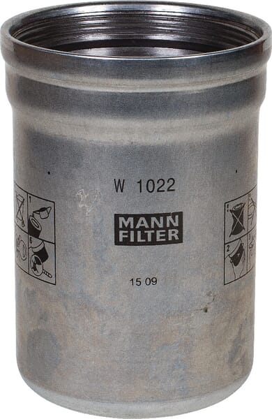 Filterung Ölfilter M+H W1022