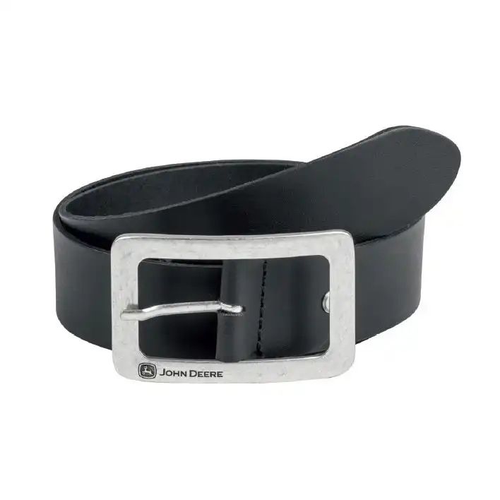 JOHN DEERE Ledergürtel Logo