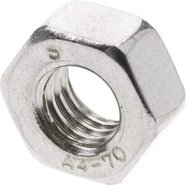 Frontansicht Lemken Mutter Edelstahl M6