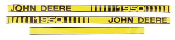 Kabine Aufkleberset "John Deere 1950" TR1950JD