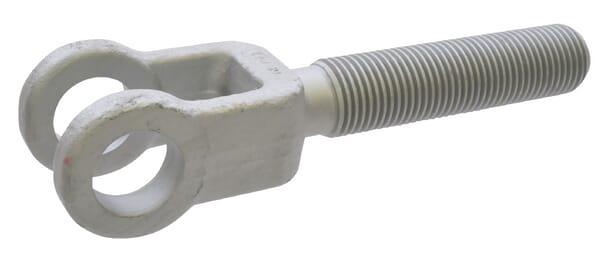 Frontansicht Lemken Gabelstück R. TR30x3