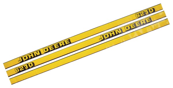 Kabine Aufkleberset "John Deere 6210" TR6210JD